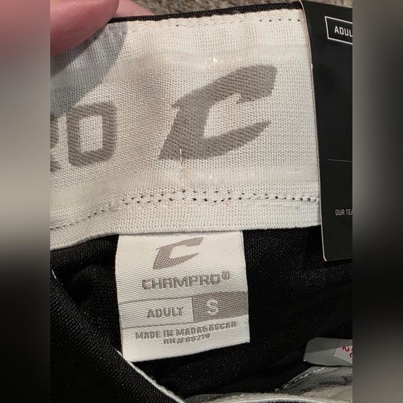 NWT CHAMPRO Men's Triple Crown Open Bottom Baseball Pants Size Small - Picture 6 of 9